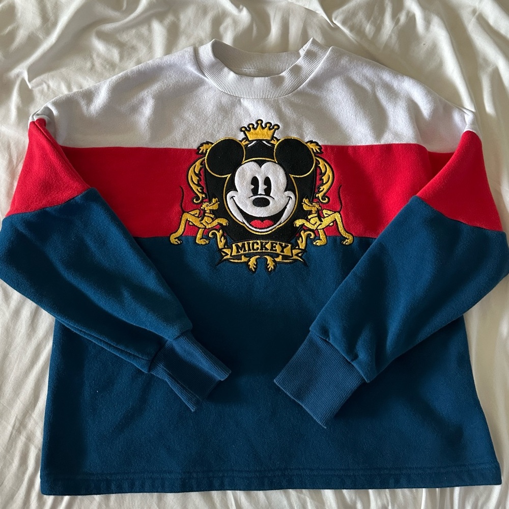 Disney Mickey Mouse and Pluto Sweatshirt